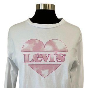 Levi's Long Sleeve Cropped T-Shirt Size: Large